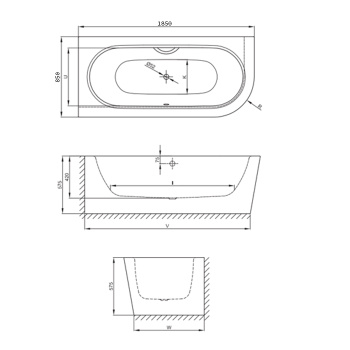 Стальная ванна Bette Starlet 185x85 6700-000 PLUS