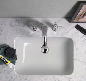 Раковина GSI Pura 724311 белый