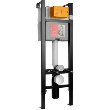 Унитаз с инсталляцией Jacob Delafon Elite E21755RU-00 с сиденьем и клавишей смыва