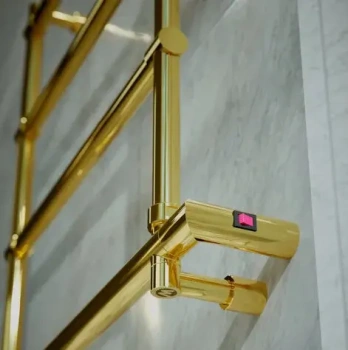 Полотенцесушитель электрический Margaroli Sole 5424704OBNB 66x57 правый бронза