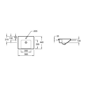 Раковина Laufen Palace 8.1670.5.000.104.1