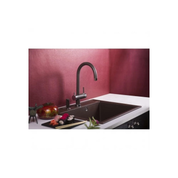 Мойка кухонная Omoikiri Daisen 42-DC тёмный шоколад 4993605