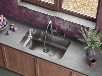 Мойка кухонная Omoikiri Omi 76-U/I-IN нержавеющая сталь 4993500