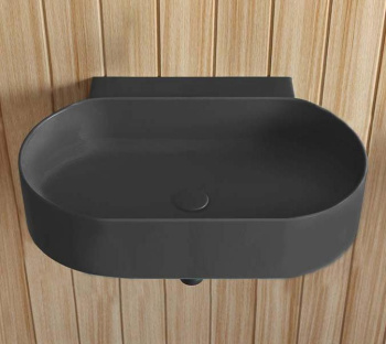 Раковина подвесная Cielo Mare MRLS50SF BA 50 см черный