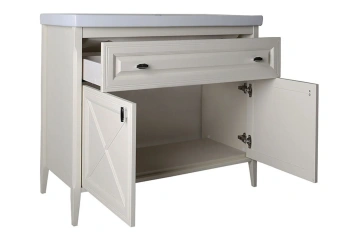 Комплект мебели для ванной ASB-Woodline Монте 100см 1079201