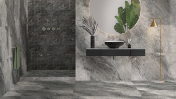 Керамогранит Vitra MarbleSet Иллюжн Темно-Серый 60x60 см K951302LPR01VTE0