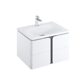 Тумба под умывальник Ravak SD BALANCE 800 белый/графит X000001369