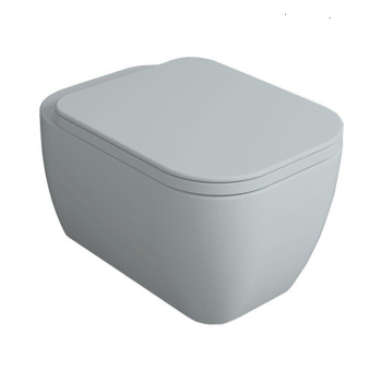 Крышка сиденье для унитаза Simas Henges HE004 tela  matt/cr с микролифтом серый