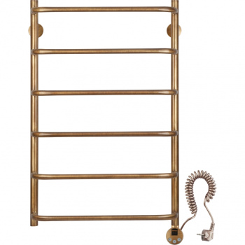 Полотенцесушитель электрический Secado Мерида 1 4603777463625 80х53 правый бронза