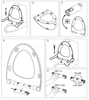 Подсветка Jacob Delafon Nouvelle Vague E20915-CP