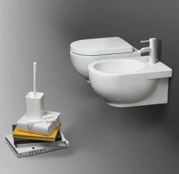 Крышка сиденье для унитаза Simas E Line EL004 bi/cr с микролифтом белый