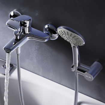 Смеситель для ванны и душа AM.PM Joy F85E15000