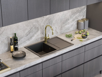 Мойка кухонная Omoikiri Sumi 79 темный шоколад 4993666