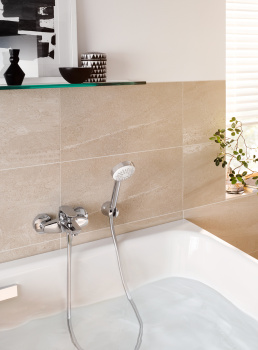 Смеситель для ванны с душем Kludi Pure&Solid 346810575 хром