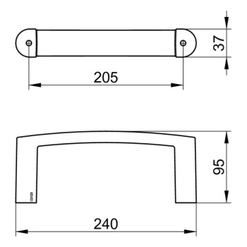 Полотенцедержатель Keuco Elegance 11621010000 хром