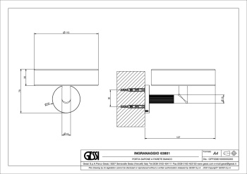 Мыльница Gessi Ingranaggio 63801.031 Chrome