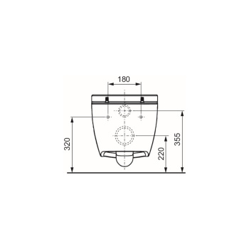 Унитаз подвесной Tece Teceone 9700204