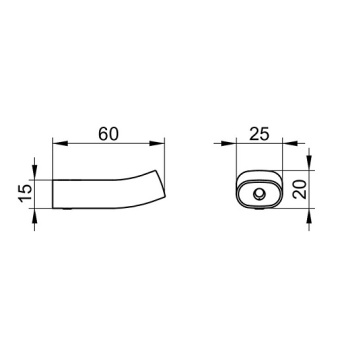 Крючок Keuco Edition 400 11514050000