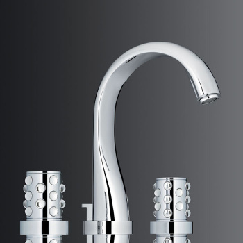 Смеситель для раковины THG Mossi Cristal Clair A2N-A02-151 хром