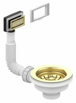 Выпуск для мойки 114 GOLD,