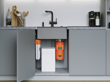 Мойка кухонная Omoikiri Taki 54-U/IF-GB Side SF графит 4997036