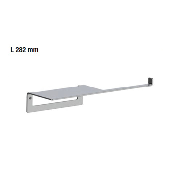 Бумагодержатель с полочкой Almar, хром E317000.CR