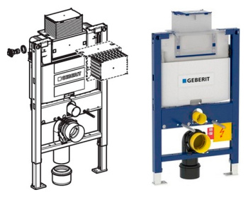 Система инсталляции для унитазов Geberit Omega 12 111.003.00.2