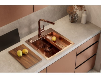 Смеситель для мойки ALVEUS ZEOS P MONARCH COPPER