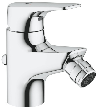 Смеситель для биде GROHE BauFlow с донным клапаном, хром 23754000