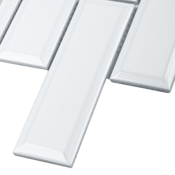 Керамическая мозаика Starmosaic Brick & Metro Metro White Glossy 45x145 (km82895) 287x2956.5 шт