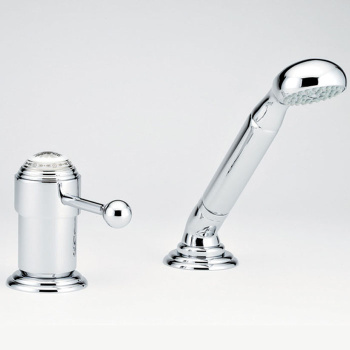 Смеситель на борт ванны THG Marquise Blanc Decor Platine A7G-A02-6523/60A хром