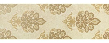 Керамическая плитка Италон Charme Cream Inserto Deco 25x75 см 600080000217