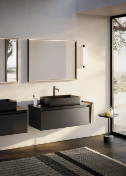 Раковина 60×35 h13 Catalano Premium накладная Cemento satinato 0222600023