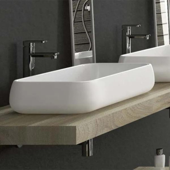 Раковина накладная Cielo Shui SHLAA80 80 см белый