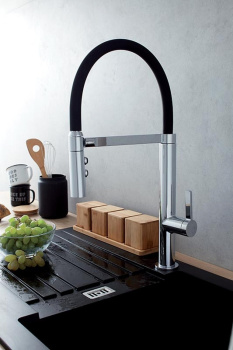 Смеситель для кухни Jacob Delafon Raphael E23311-CP с гибким изливом, хром