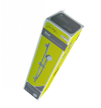 Душевой гарнитур Jacob Delafon BEAT со штангой и ручным душем 90 (E76907RU-CP)