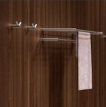 Вешало для полотенец Nofer 600 мм ROMA матовое 16820.S