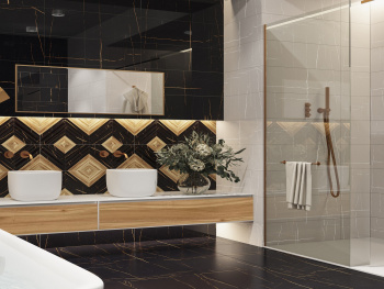 Керамическая плитка Eletto Ceramica Basalt Struttura Wood 24.2x70 см 509271101