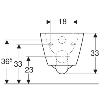 Унитаз подвесной Geberit Smyle Square 500.208.01.1 белый