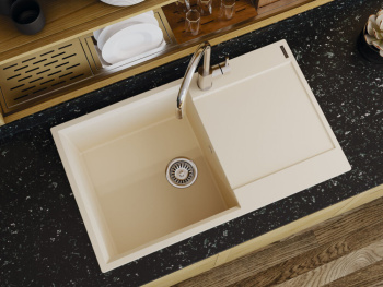 Смеситель для кухни Omoikiri Wakayama PVD-LG светлое золото 4994291