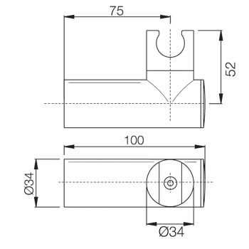 Держатель ручного душа Fima Carlo Frattini Wellness поворотный, чёрный матовый F2093NS