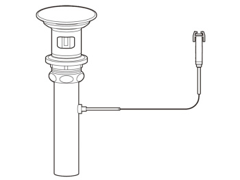 Донный клапан Toto TA HM919MTVE#CMW