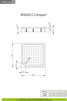 Душевой поддон Radaway Rodos C900 900 4K99155-04