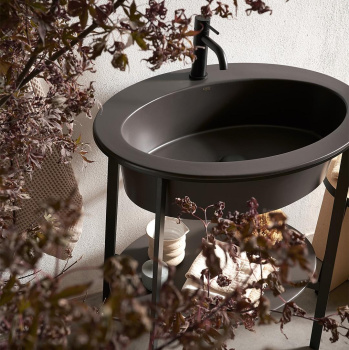 Раковина встраиваемая Cielo I Catini Catino Oval CALAO OL 70 см синий