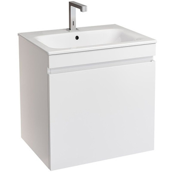 Комплект мебели для ванной Geberit Renova Plan 60 529.915.01.6 подвесной Белый глянец