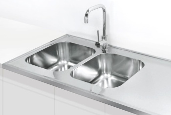 Кухонная мойка Alveus Classic Pro 100 1130474, в комплекте с сифоном