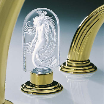 Смеситель на борт ванны THG Naiade A2F-F01-112BG полированное золото