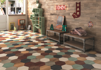 Керамогранит ATLAS HEXA MARRON 25.8x29