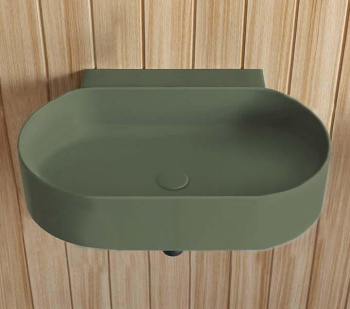 Раковина подвесная Cielo Mare MRLS50Sf AG 50 см зеленый