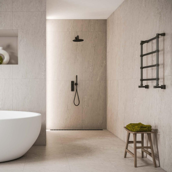 Полотенцесушитель водяной Margaroli Sole 442TQ4604BN 71x51 никель